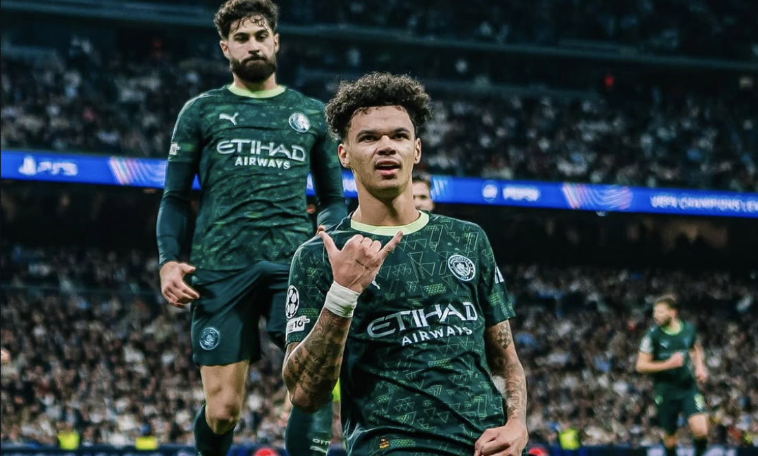 Manchester City vs Real Madrid.